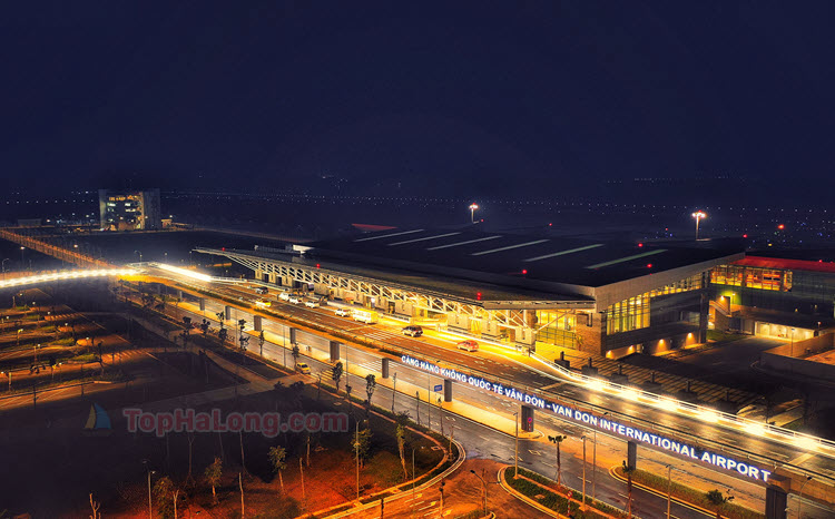 Sân bay Vân Đồn cách Hạ Long, Quảng Ninh bao xa