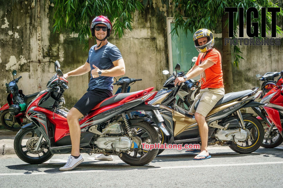 Thuê xe máy Sun World Quảng Ninh